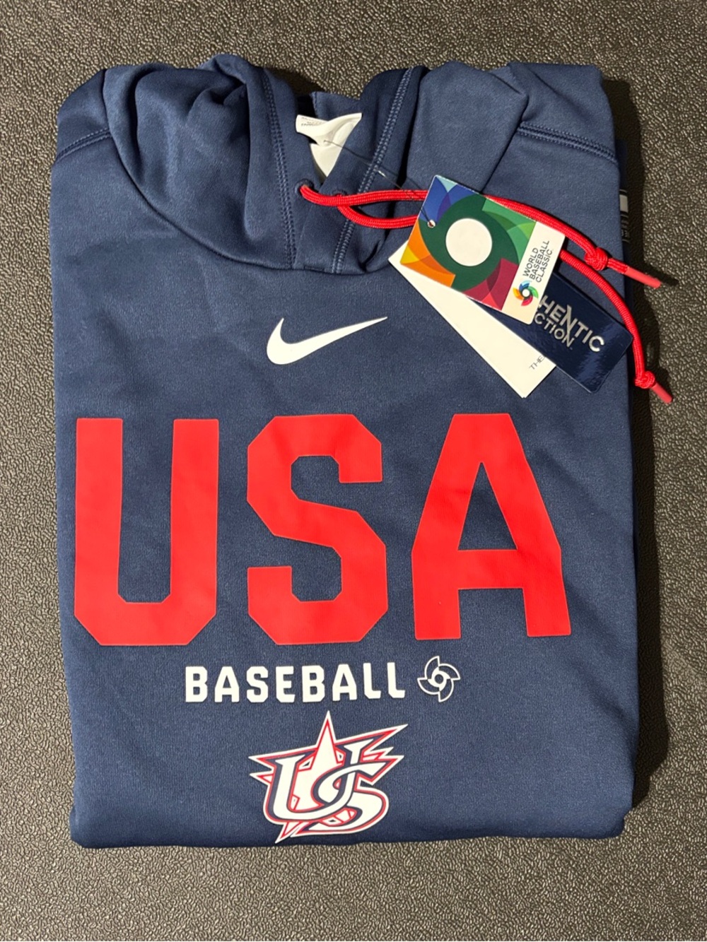 Nike Team USA World Baseball Classic Therma Fleece Pullover Sweatshirt